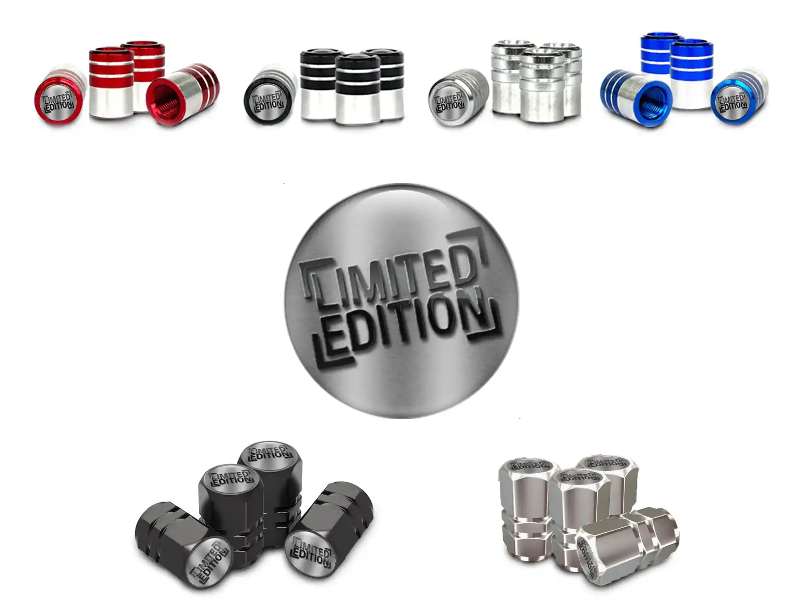Tire Valve Covers for Trucks Max Design Style Look
